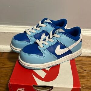 Nike Dunk Lows “Argon” Toddler 8c